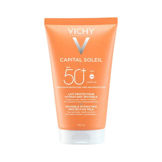 Vichy Capital Soleil Leite Solar Hidratante SPF50+ 150mL – Proteção Invisível