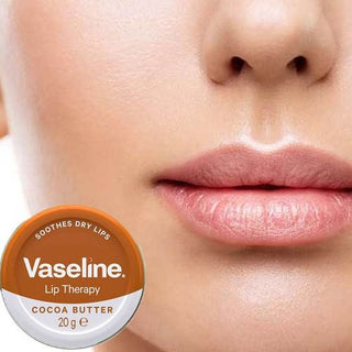 Vaseline Lip Therapy Cocoa Butter Bálsamo Labial 20g – Hidratação & Reparação