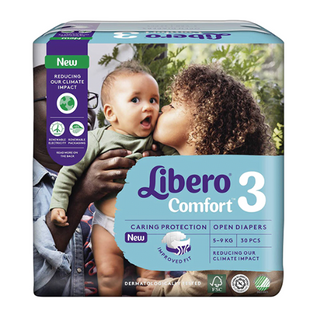 Libero Fralda Comfort T3 30 Fraldas - (0.24€/fralda)
