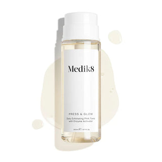 Medik8 Press & Glow Tónico 200mL – Esfoliação & Luminosidade