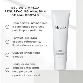 Medik8 Surface Radiance Cleanse 150mL – Poros & Textura