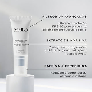 Medik8 Advanced Day Eye Protect 15mL – Olheiras & Proteção