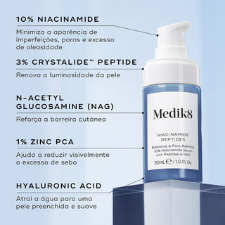 Medik8 Niacinamide Peptides 30mL – Manchas & Poros