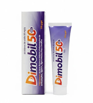 Dimobil 50mg/g Gel Anti-inflamatório 170g - Alívio da Dor