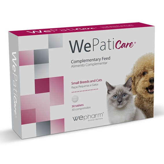 WePatiCare Raças Pequenas e Gatos x 30 Comprimidos