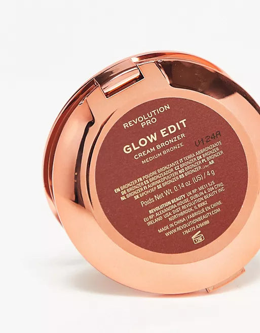 Revolution Pro Creme Bronzer Glow Edit - Medium Bronze