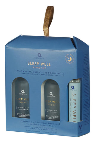 Aroma Home Sleep Well Kit – Ritual de Sono & Relaxamento