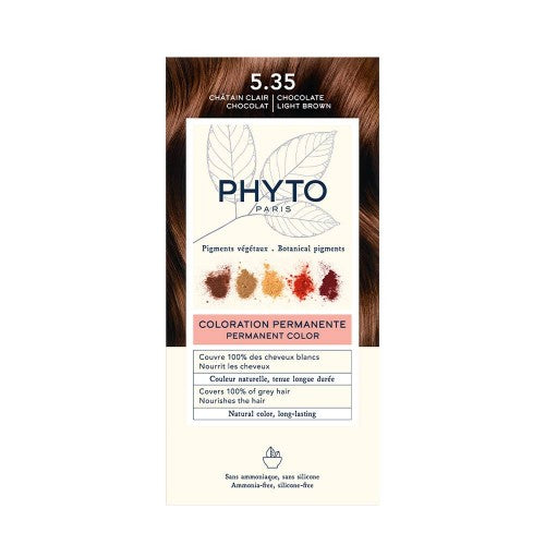 Phyto Phytocolor Coloração Permanente - 5.35 Castanho Chocolate