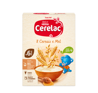 Cerelac Não Láctea 8 Cereais e Mel +6 meses 250g