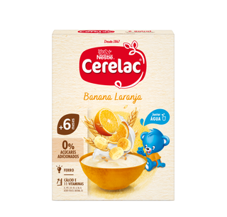 Cerelac Láctea Banana e Laranja +6 meses 250g