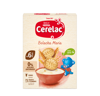 Cerelac Não Láctea Bolacha Maria +6 meses 250g