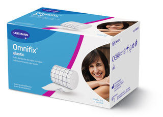 Omnifix Adesivo Elastic 10cm x 5m - Adesivo Hipoalergénico
