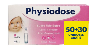 Physiodose Soro Fisiologico 5mL 50 Unidades + OFERTA 30 Unidades