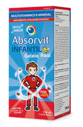 Absorvit Infantil Geleia Real 150 mL