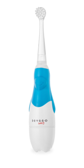 SEYSSO Baby Escova de Dentes Elétrica (0-3 anos) - Azul