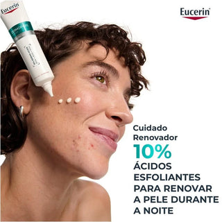 Eucerin DermoPure Clinical Cuidado Renovador 40mL – Textura & Luminosidade