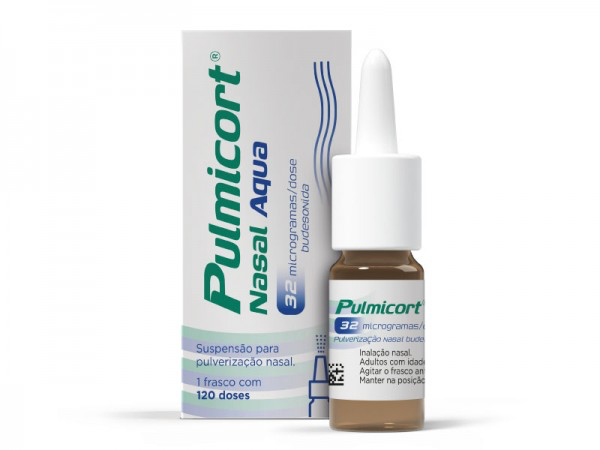 Pulmicort Nasal Aqua 32µg/dose Suspensão para Pulverização Nasal 120 doses