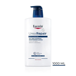 Eucerin UreiaRepair 10% Loção Intensiva 1L – Alívio do Prurido & Reparação