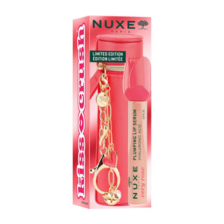 Nuxe Very Rose Sérum Labial Plumping 8mL – Edição Limitada com Bolsa