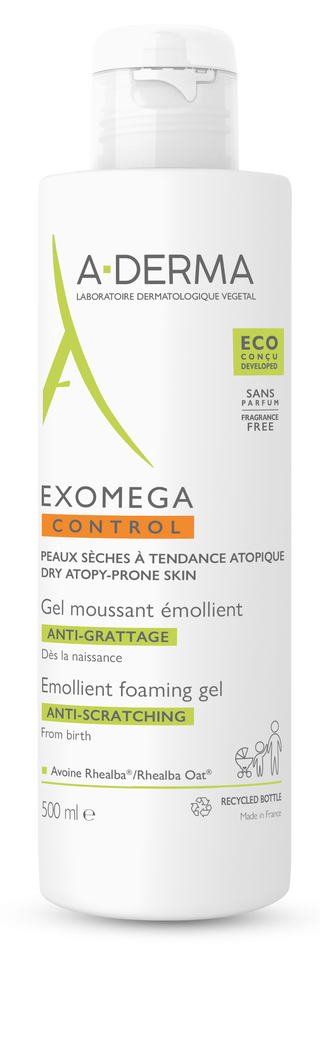 A-Derma Exomega Control Gel Espuma 500 mL