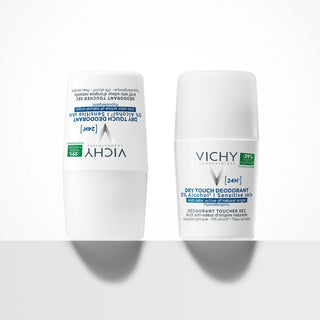 Vichy Desodorizante Toque Seco 24h Roll-On Sem Alumínio 50mL