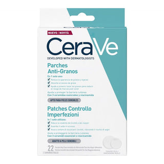 CeraVe Patches 22 Unidades - Adesivos Anti-Borbulhas