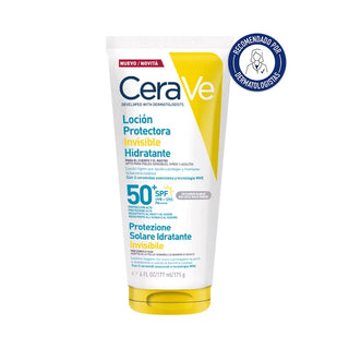 CeraVe Loção Solar Invisível Hidratante SPF50+ 177mL – Proteção & Hidratação