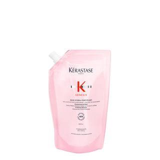 Kérastase Bain Hydra-Fortifiant Refill 500mL – Champô Anti-Queda Fortificante