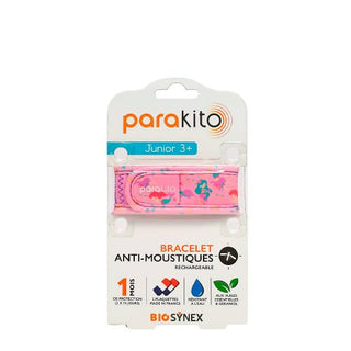 Parakito Pulseira Proteção Mosquitos Criança +3A