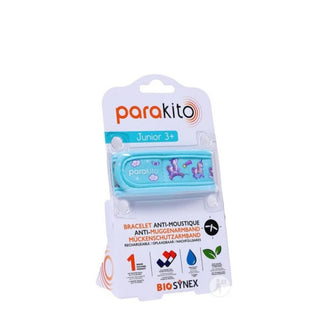 Parakito Pulseira Proteção Mosquitos Criança +3A