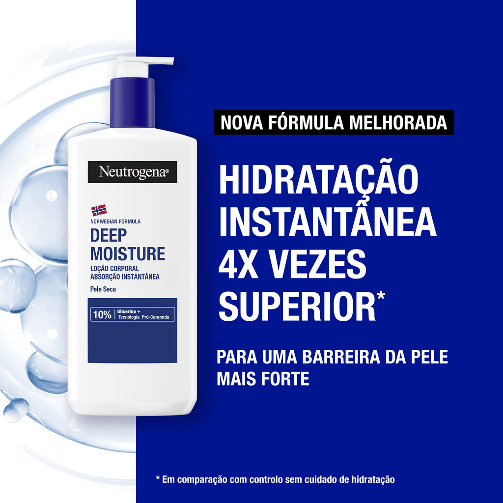 Neutrogena Loção Corporal Hidratação Profunda Pele seca 750 mL