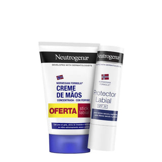 Neutrogena PACK Creme Concentrado Mãos OFERTA Stick Labial – Reparação & Hidratação