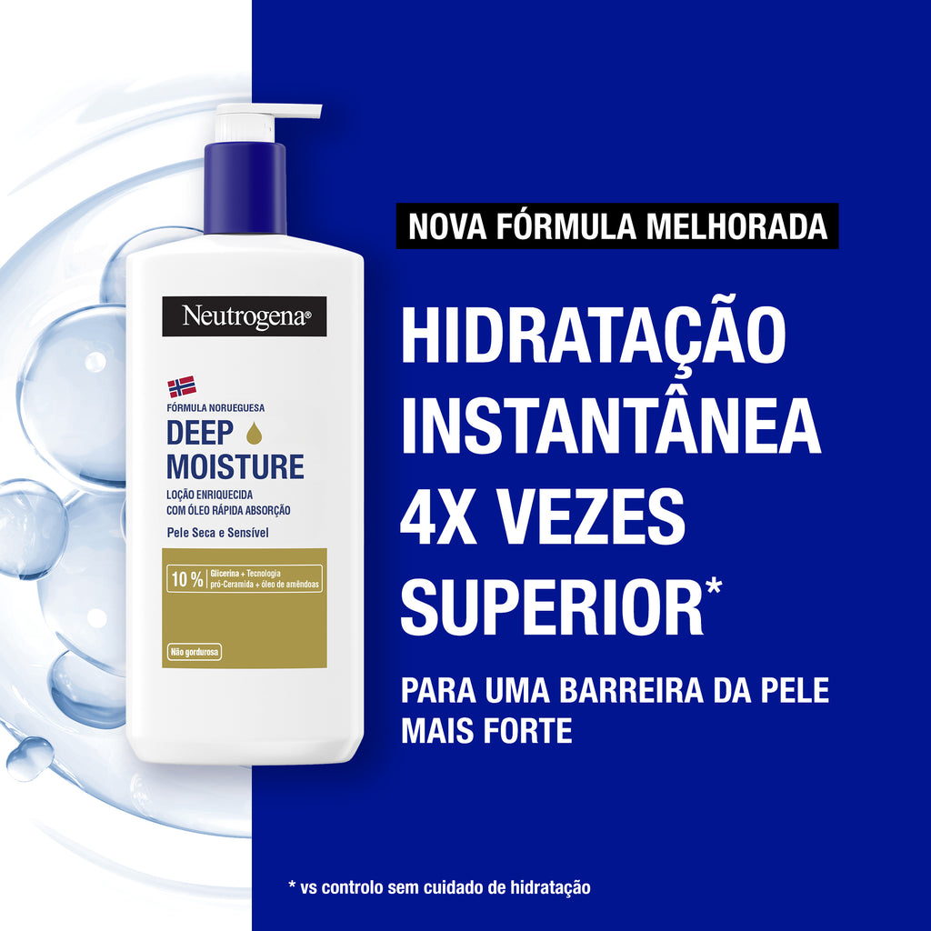 Neutrogena Óleo Em Loção Hidratação Profunda 2x400mL