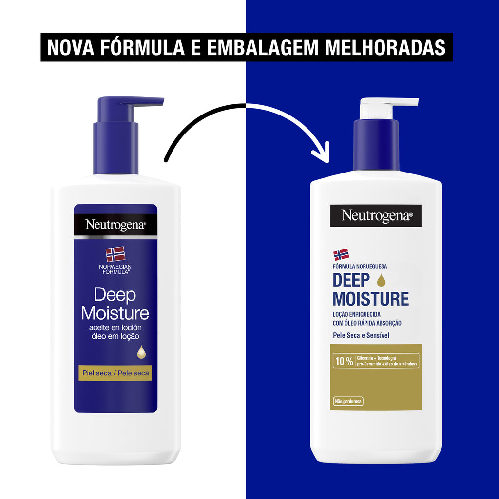 Neutrogena Óleo Em Loção Hidratação Profunda 2x400mL