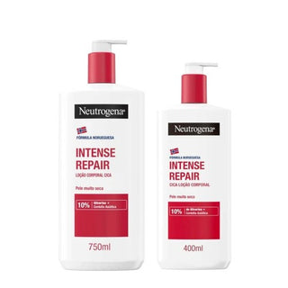 Neutrogena PACK Intense Repair Loção Corporal Cica 750mL+400mL – Reparação & Alívio