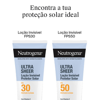 Neutrogena Ultra Sheer Loção de Corpo FPS30 200mL – Proteção & Hidratação