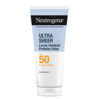 Neutrogena Ultra Sheer Loção de Corpo FPS50 200mL – Proteção & Hidratação