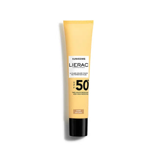Lierac Sunissime Fluido Solar Rosto com Cor SPF50+ 40ml – Proteção Anti-Envelhecimento
