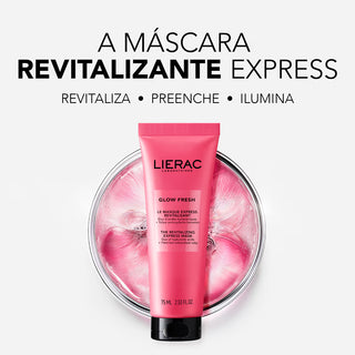 Lierac Glow Fresh A Máscara Revitalizante 75mL – Luminosidade & Hidratação
