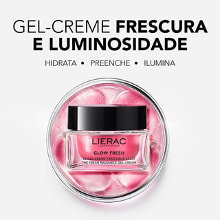 Lierac Glow Fresh Gel-Creme Preenchedor 50mL – Hidratação & Luminosidade