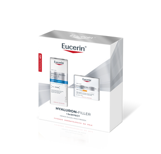 Eucerin Coffret Xmas26 Hyaluron-Filler 3x Effect Sérum 30ml + Creme Dia SPF30 50mL – Rugas & Firmeza