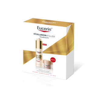 Eucerin Coffret Xmas26 Hyaluron-Filler + Elasticity Ultra-Light FPS50 50ml - Rugas & Firmeza