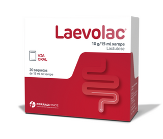 Laevolac 10 g/15 mL Xarope x 20 Saquetas