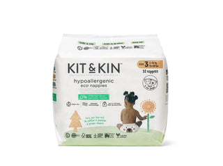 Kit&Kin Eco T3 (6-10kg) x 32 Fraldas