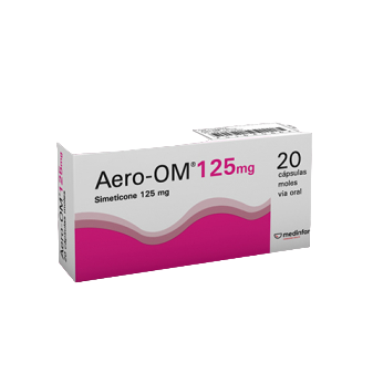 Aero-OM, 125 mg x 20 Cápsulas Moles