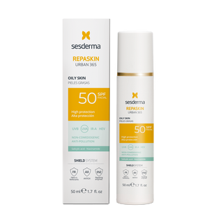 Sesderma Repaskin Urban 365 Pele Oleosa SPF50 50mL – Efeito Matificante