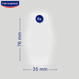 Hansaplast Second Skin Protection Pensos x 6 – Cicatrização & Proteção