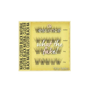 Essence Pestanas Falsas What The Fake - 06 Natural Cluster Black