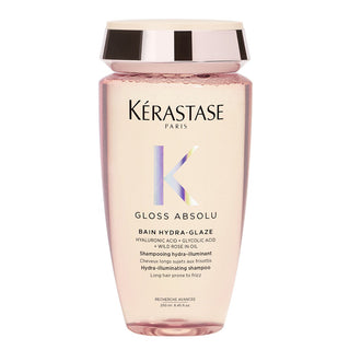Kérastase Gloss Absolu Bain Hydra-Glaze Champô 250mL – Brilho & Anti-Frizz