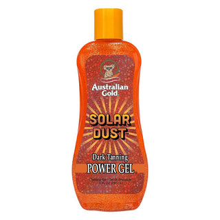 Australian Gold Solar Dust Dark Tanning Power Gel 237mL – Bronzeado & Luminosidade